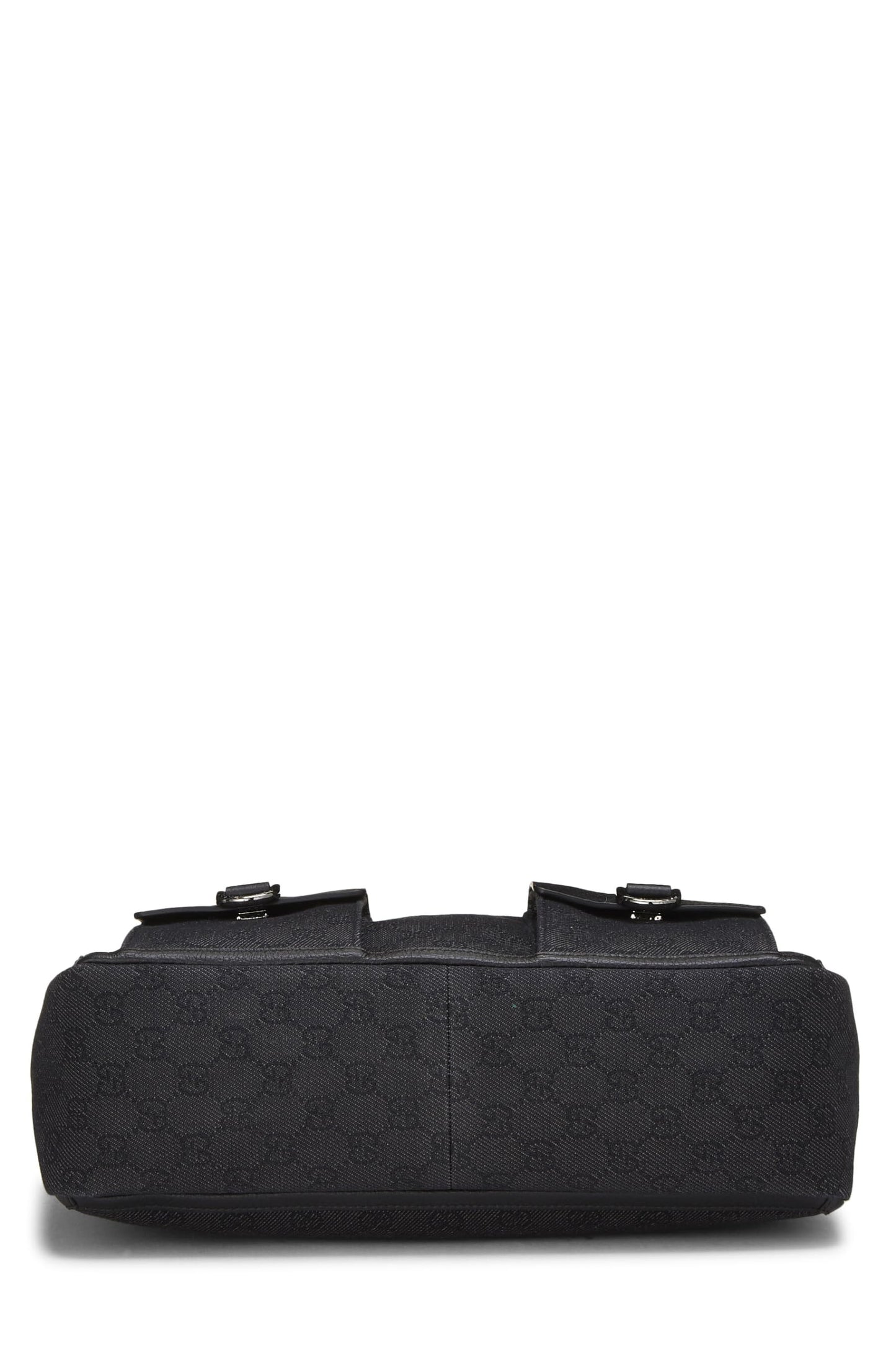 Gucci, Pre-Loved Black GG Nylon Abbey Pocket Tote, Black