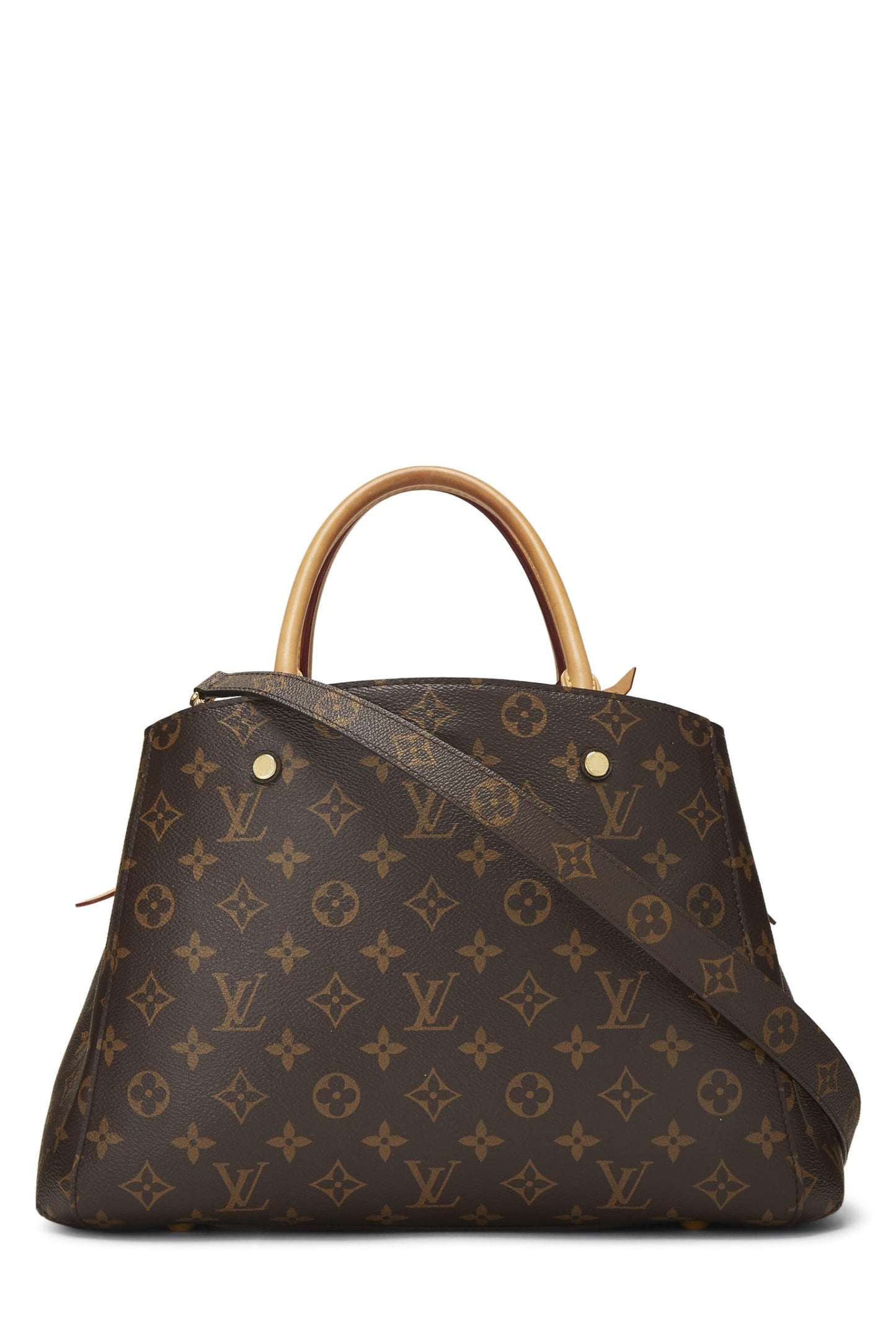 Louis Vuitton, Pre-Loved Monogram Canvas Montaigne MM, Brown