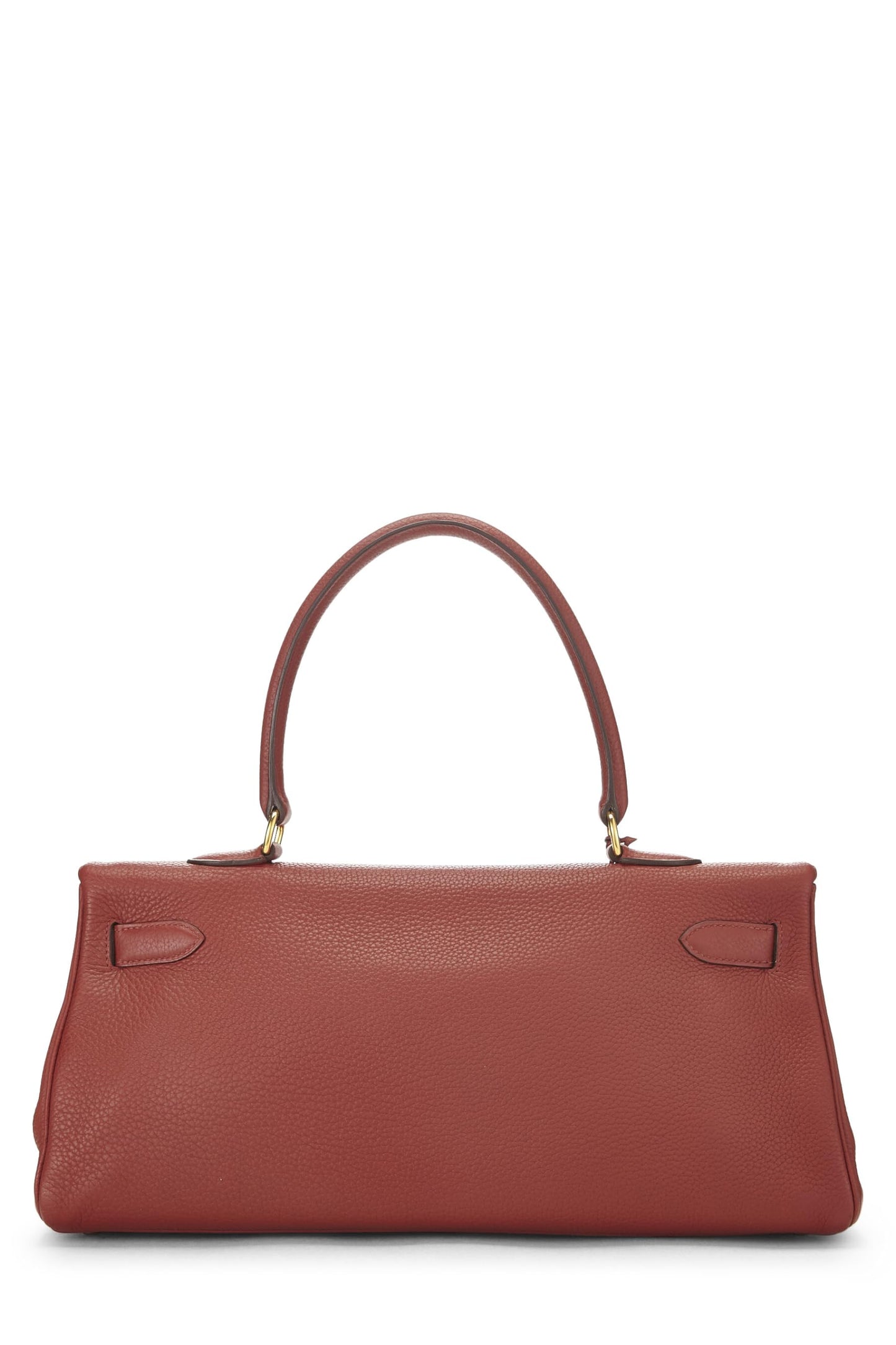 Hermès, Sac Kelly 42 Rouge Vif Clémence d'occasion, Rouge Vif