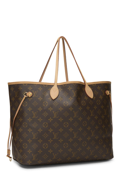 Louis Vuitton, Neo Neverfull GM en toile Monogram rose d'occasion, rose