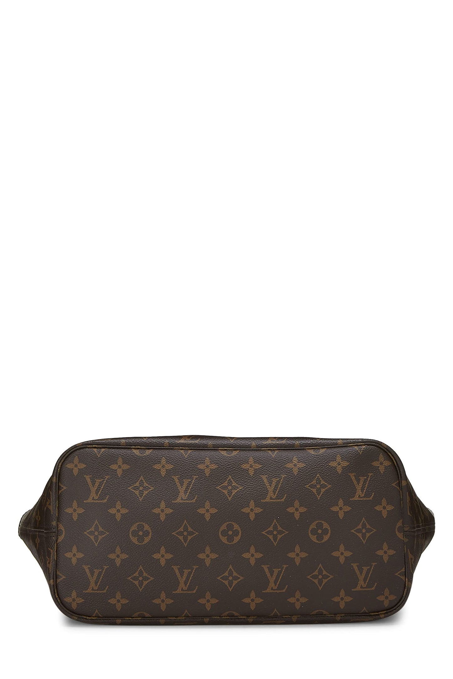 Louis Vuitton, Pre-Loved Monogram Canvas World Tour Neverfull MM, Marrón