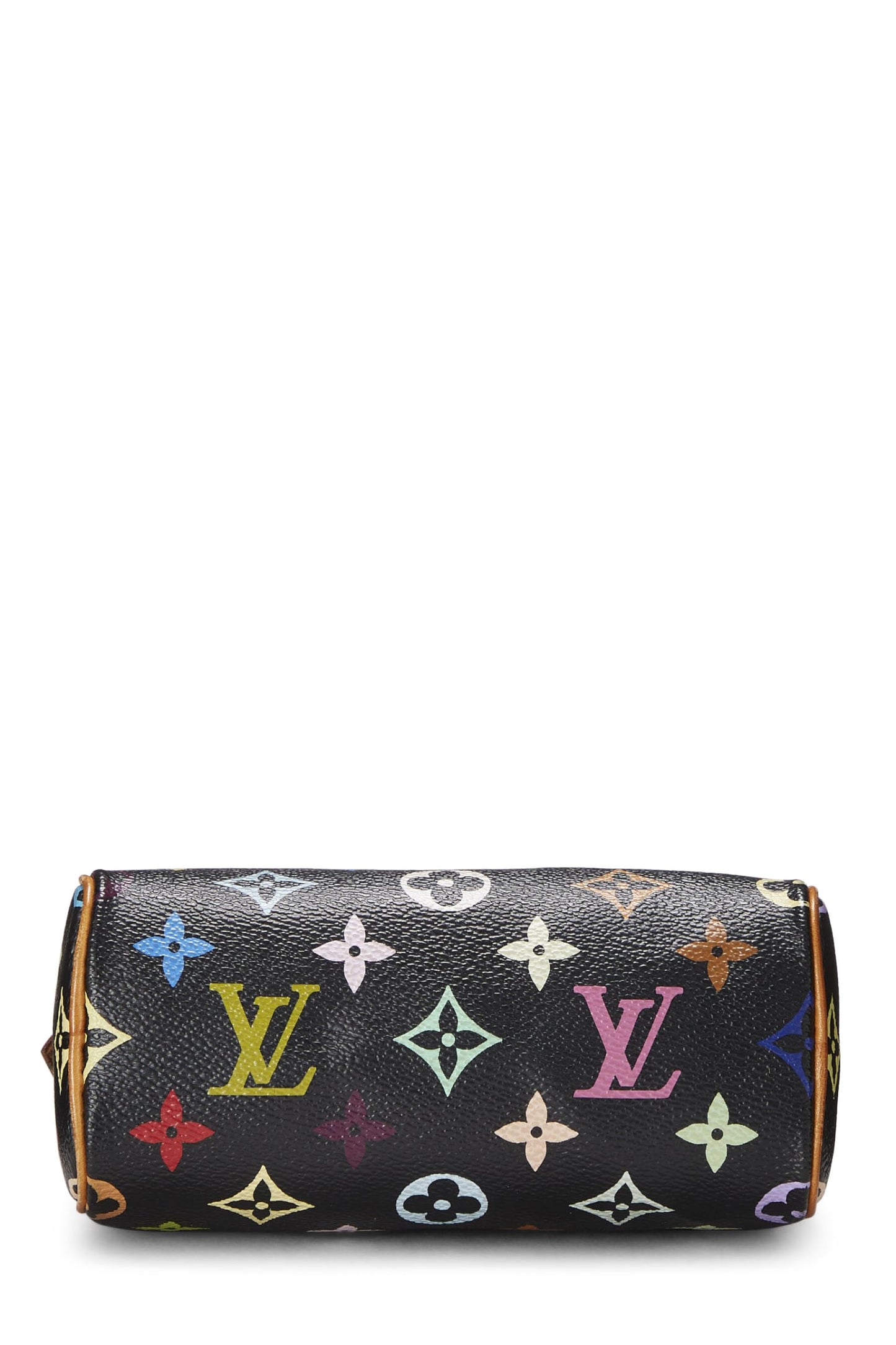 Louis Vuitton, Pre-Loved Takashi Murakami x Louis Vuitton Black Monogram Multicolore HL Speedy, Black