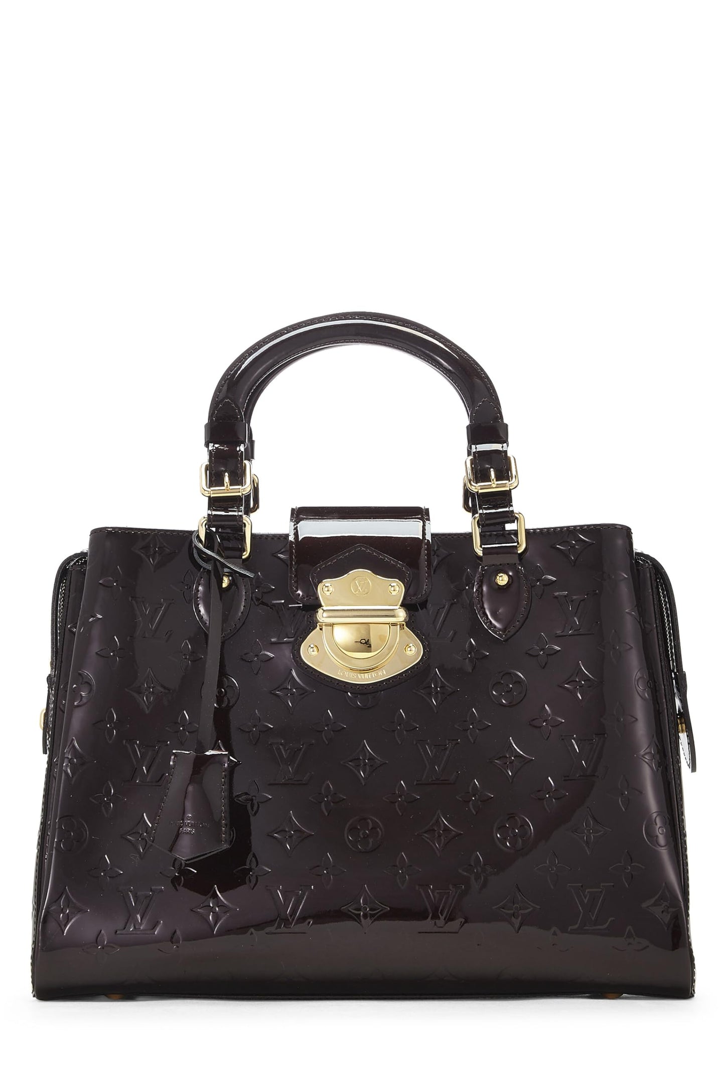 Louis Vuitton, Pre-Loved Amarante Monogram Vernis Melrose Avenue, Purple