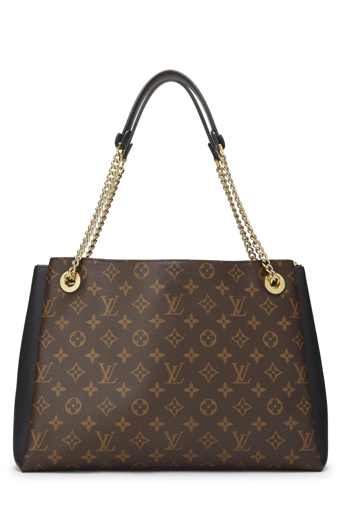 Louis Vuitton, sac Surene MM en toile monogram noire d'occasion, noir