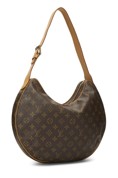 Louis Vuitton, Croissant GM en toile Monogram d'occasion, marron