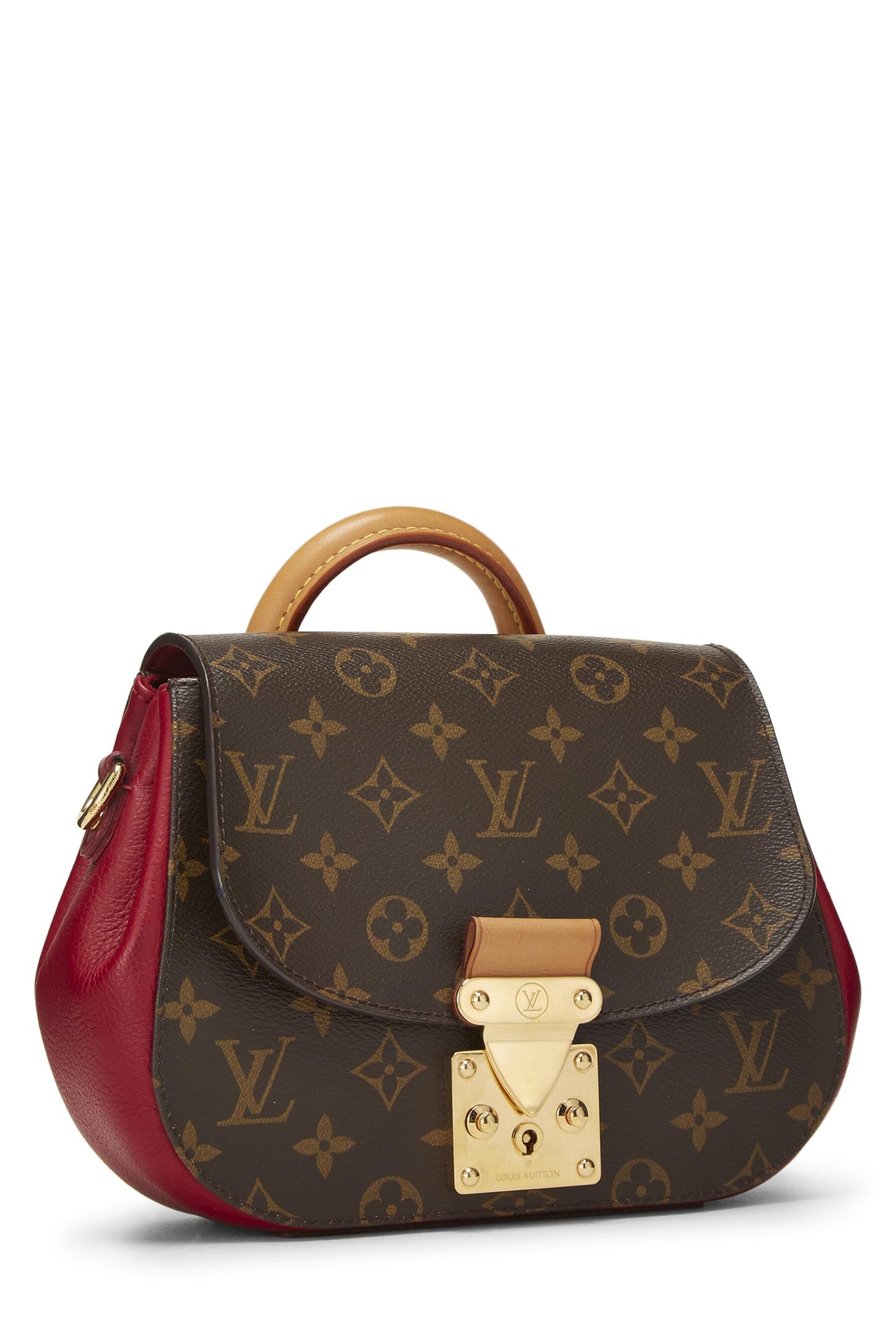 Louis Vuitton, Eden PM en toile monogram bordeaux d'occasion, rouge