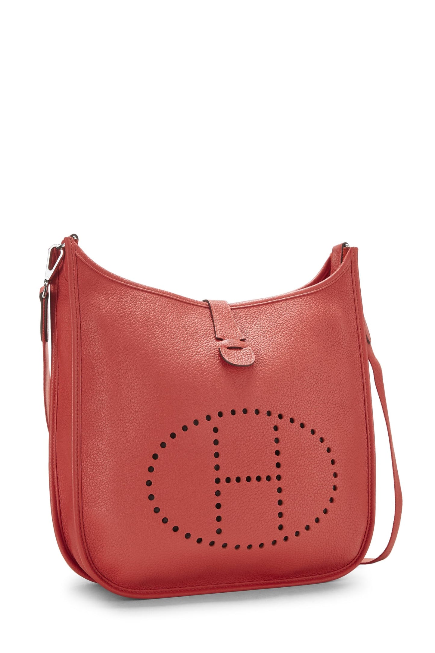 Hermès, Clémence Evelyne III GM Rouge d'occasion, Rouge