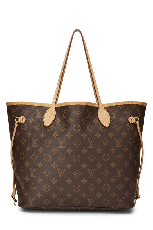 Louis Vuitton, Pre-Loved Red Monogram Canvas Neo Neverfull MM, Red