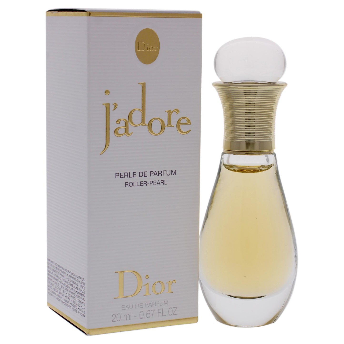 Christian Dior Jadore Pearl de Parfum Eau de Parfum para mujer, 0,67 oz, en forma de bola, SI330