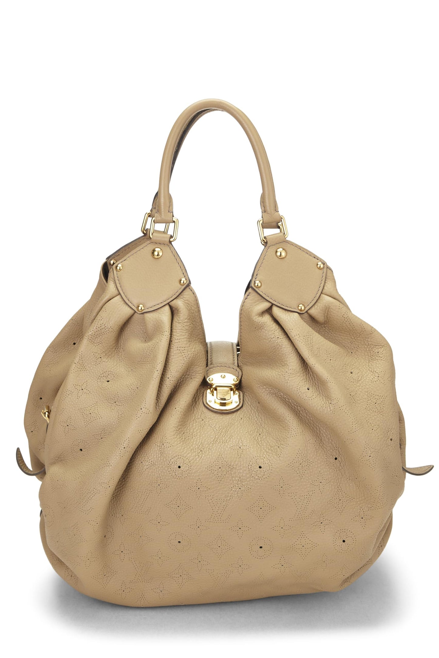 Louis Vuitton, Pre-Loved Beige Monogram Mahina XL, Beige