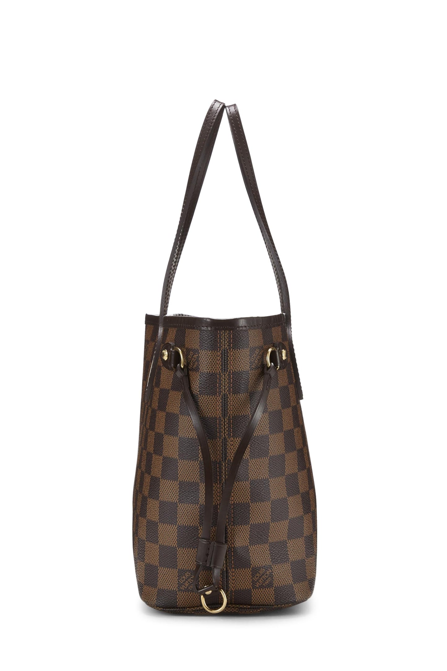 Louis Vuitton, Damier Ebene Neverfull PM d'occasion, marron