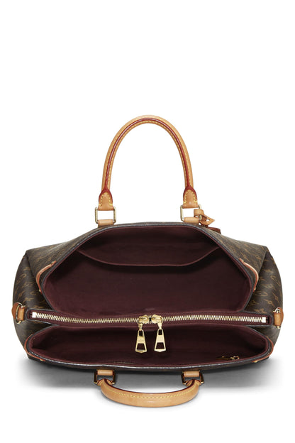 Louis Vuitton, Soufflot MM NM en toile Monogram d'occasion, marron