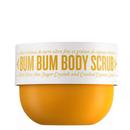 SOL DE JANEIRO Brazilian Bum Bum Cream with Bum Bum Body Scrub Full Size Smoothing and Tightening Bundle