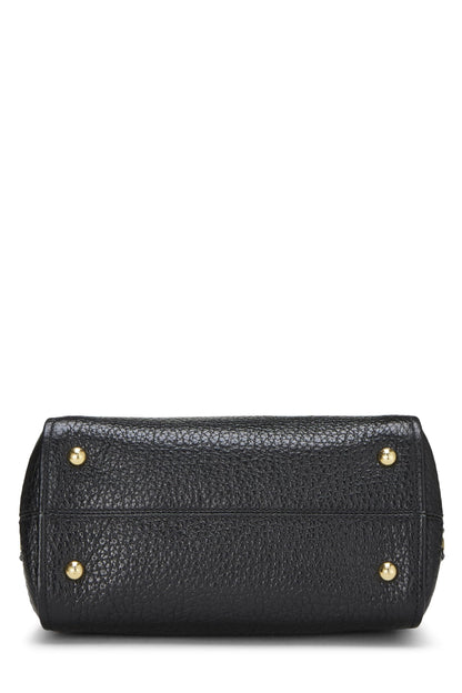 Fendi, Pre-Loved Black Leather Chameleon Small, Black