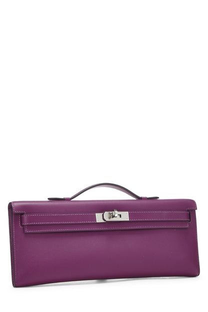 Hermès, Pre-Loved Anemone Swift Kelly Cut, Anemone