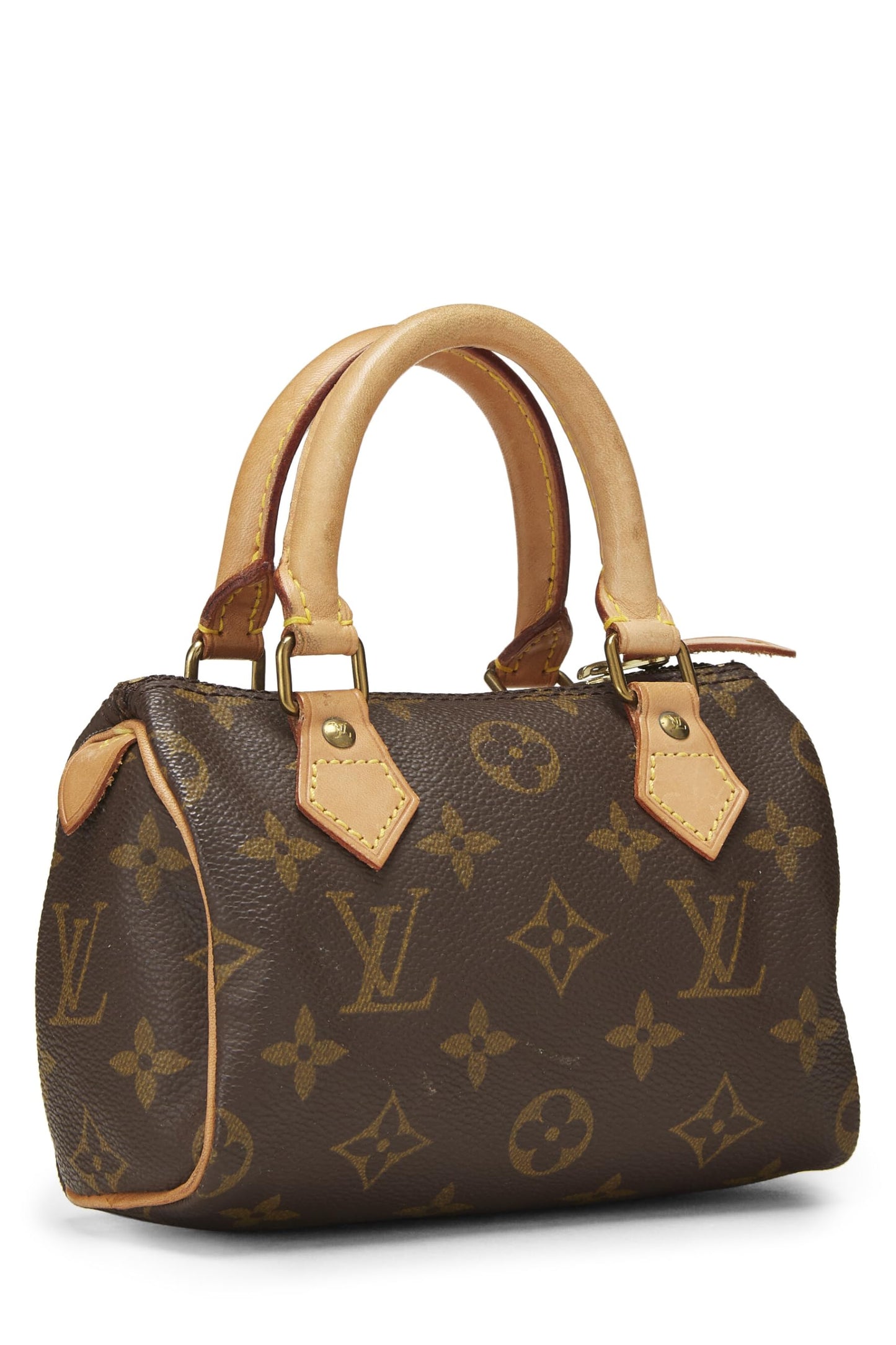 Louis Vuitton, Pre-Loved Monogram Canvas HL Speedy Mini, Brown