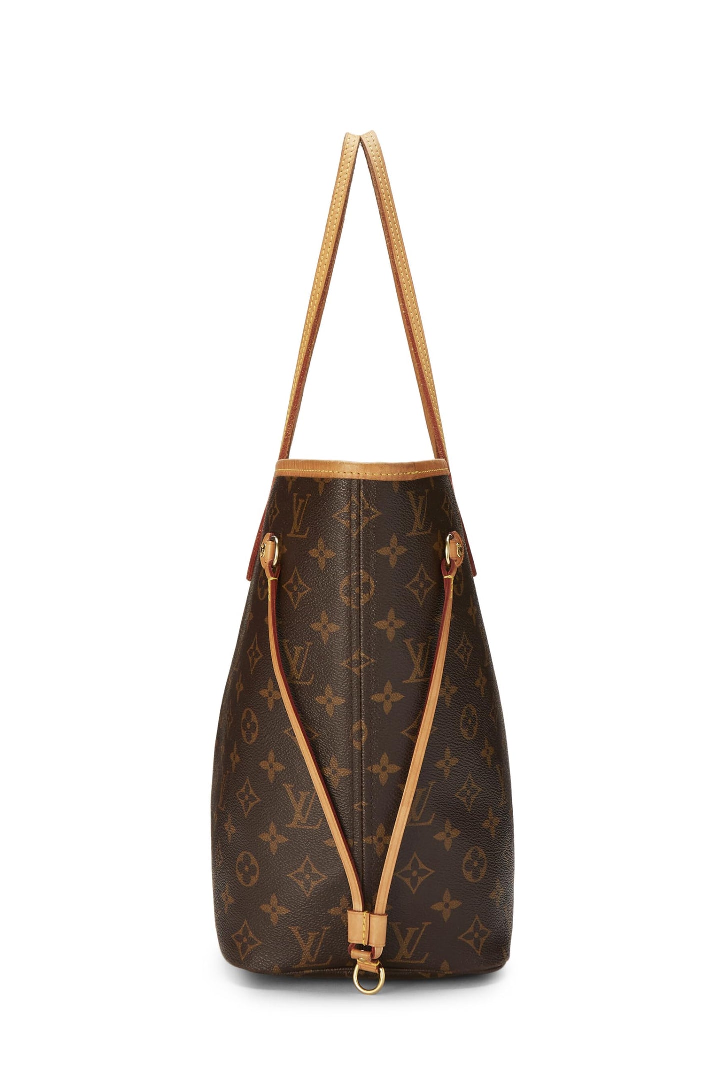 Louis Vuitton, Pre-Loved Red Monogram Canvas Neverfull MM, Red