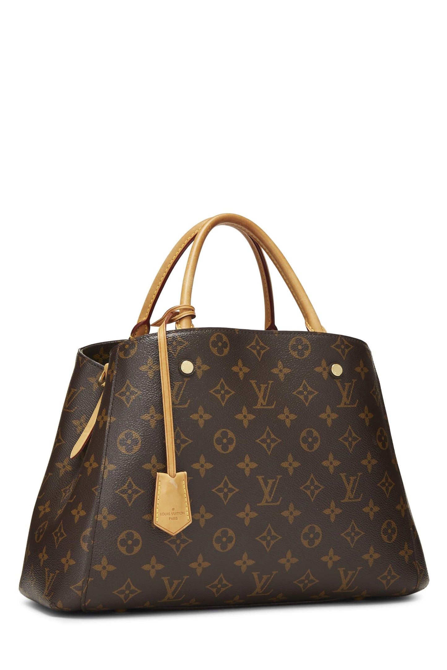 Louis Vuitton, Pre-Loved Monogram Canvas Montaigne MM, Brown