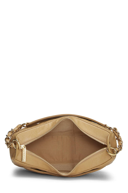 Chanel, Pre-Loved Beige Caviar Timeless 'CC' Shoulder Bag, Beige