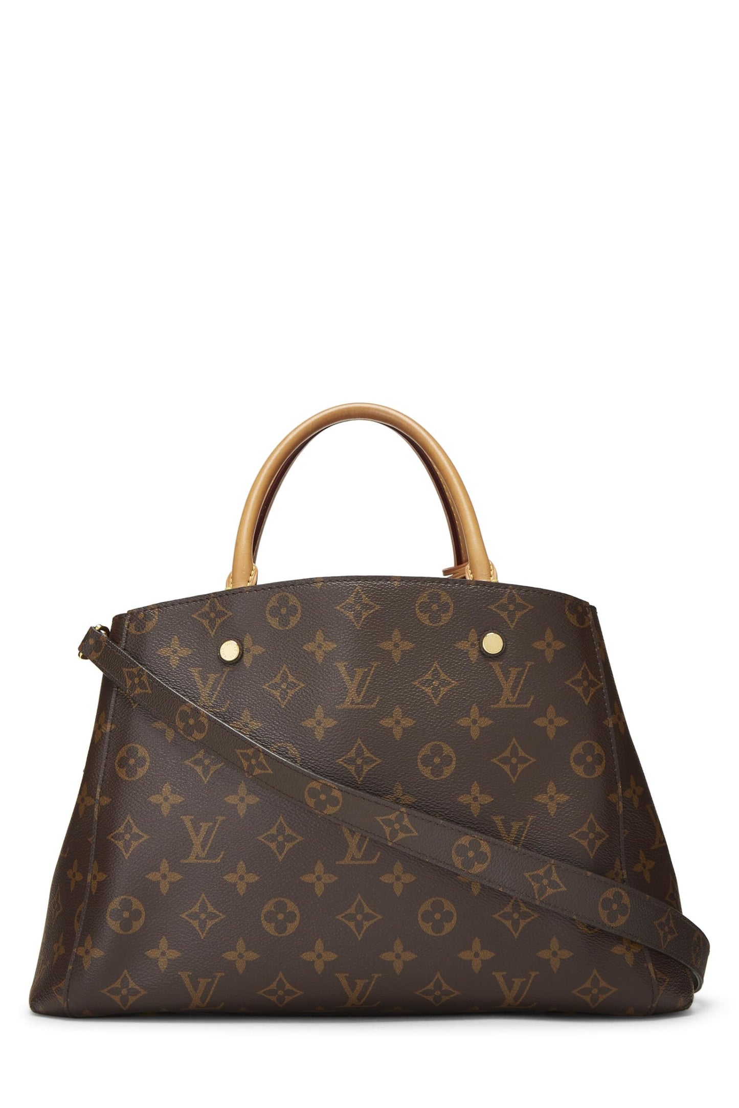 Louis Vuitton, Pre-Loved Monogram Canvas Montaigne MM, Brown