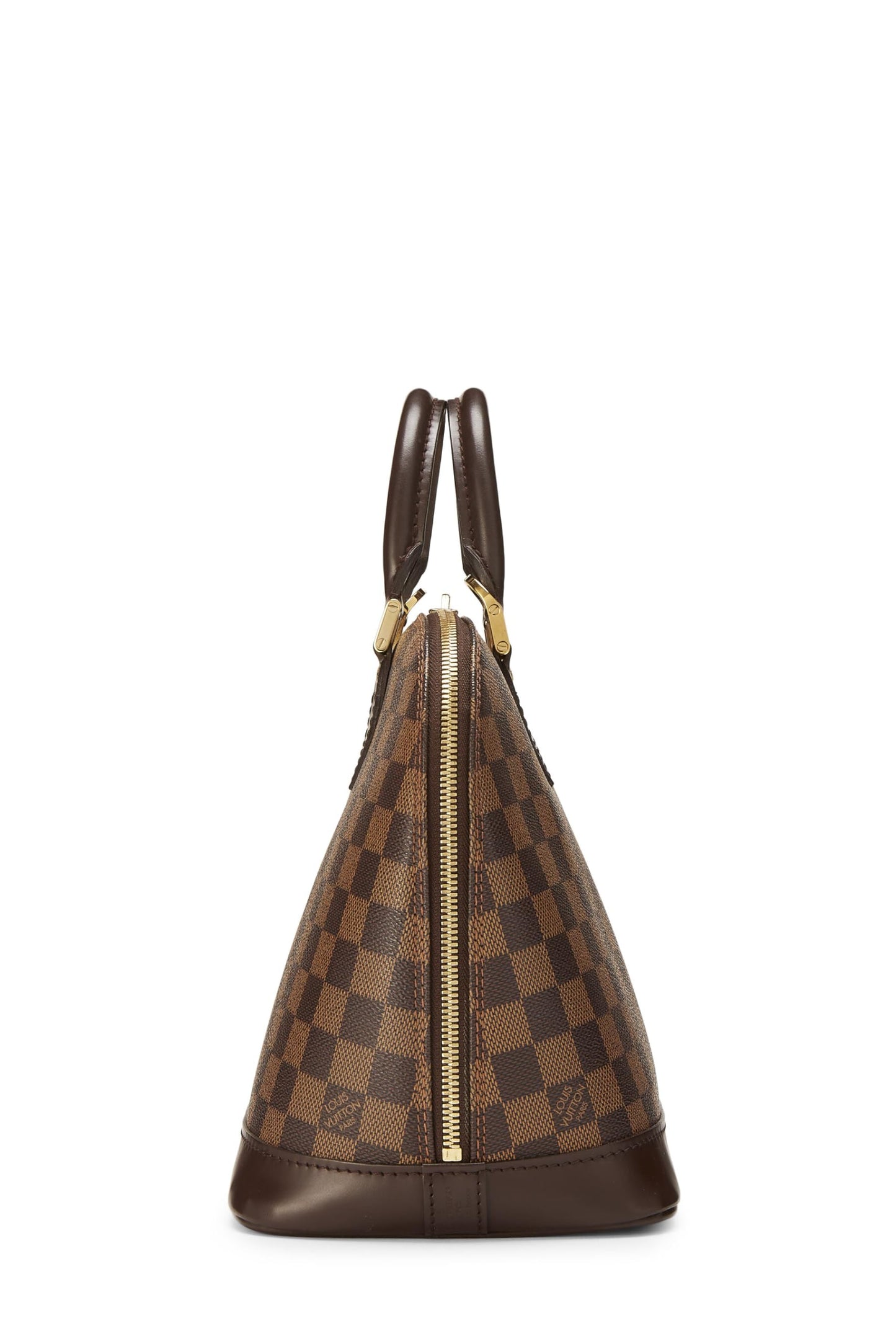 Louis Vuitton, Pre-Loved Damier Ebene Alma PM, Brown