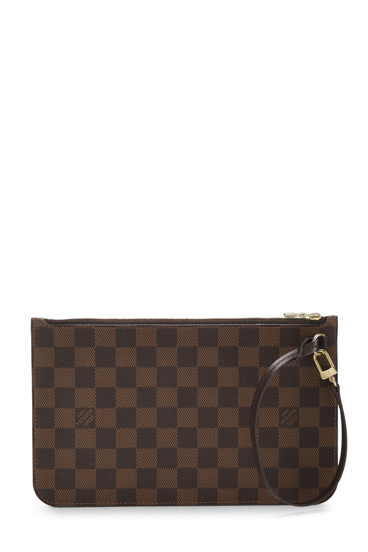 Louis Vuitton, pochette Neverfull MM Damier Ebene d'occasion, marron