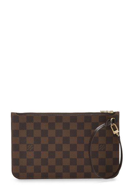 Louis Vuitton, Pre-Loved Damier Ebene Neverfull Pouch MM, Brown