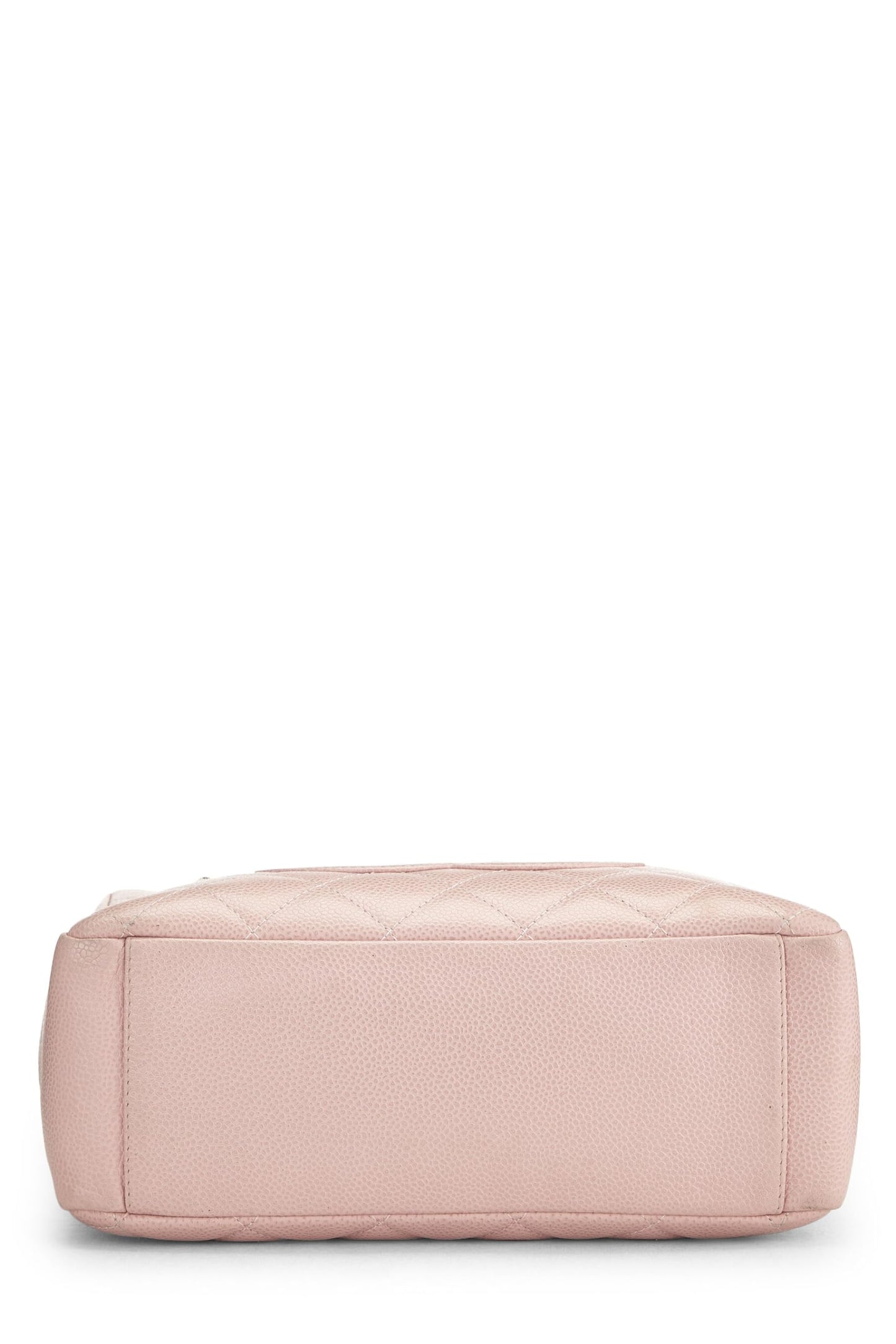 Chanel, sac cabas matelassé rose Caviar Petite d'occasion (PST), rose