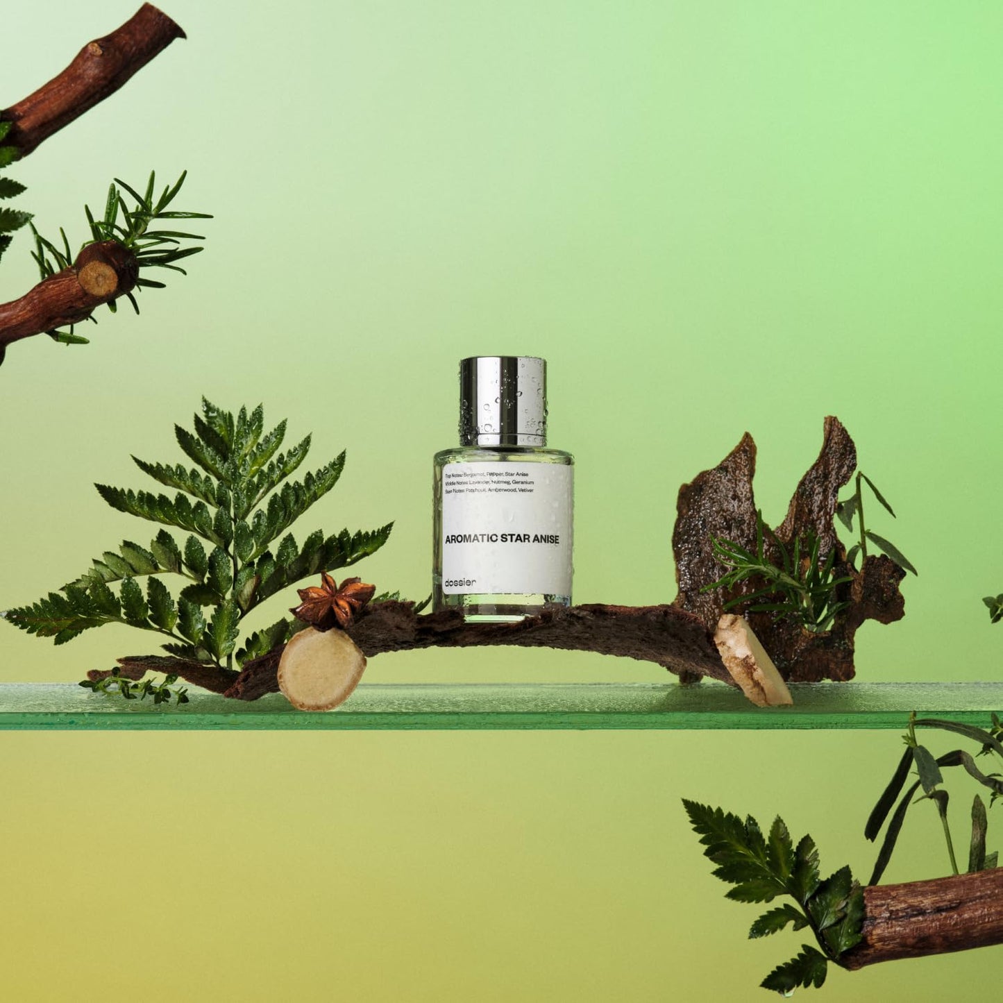 Dossier - Anis étoilé aromatique - Eau de Parfum - Inspiré par D.Sauvage - Parfum Luxe - Pure Infused - Pour Femme Homme Unisexe - Parfum 1,70z (Spray 50ml)