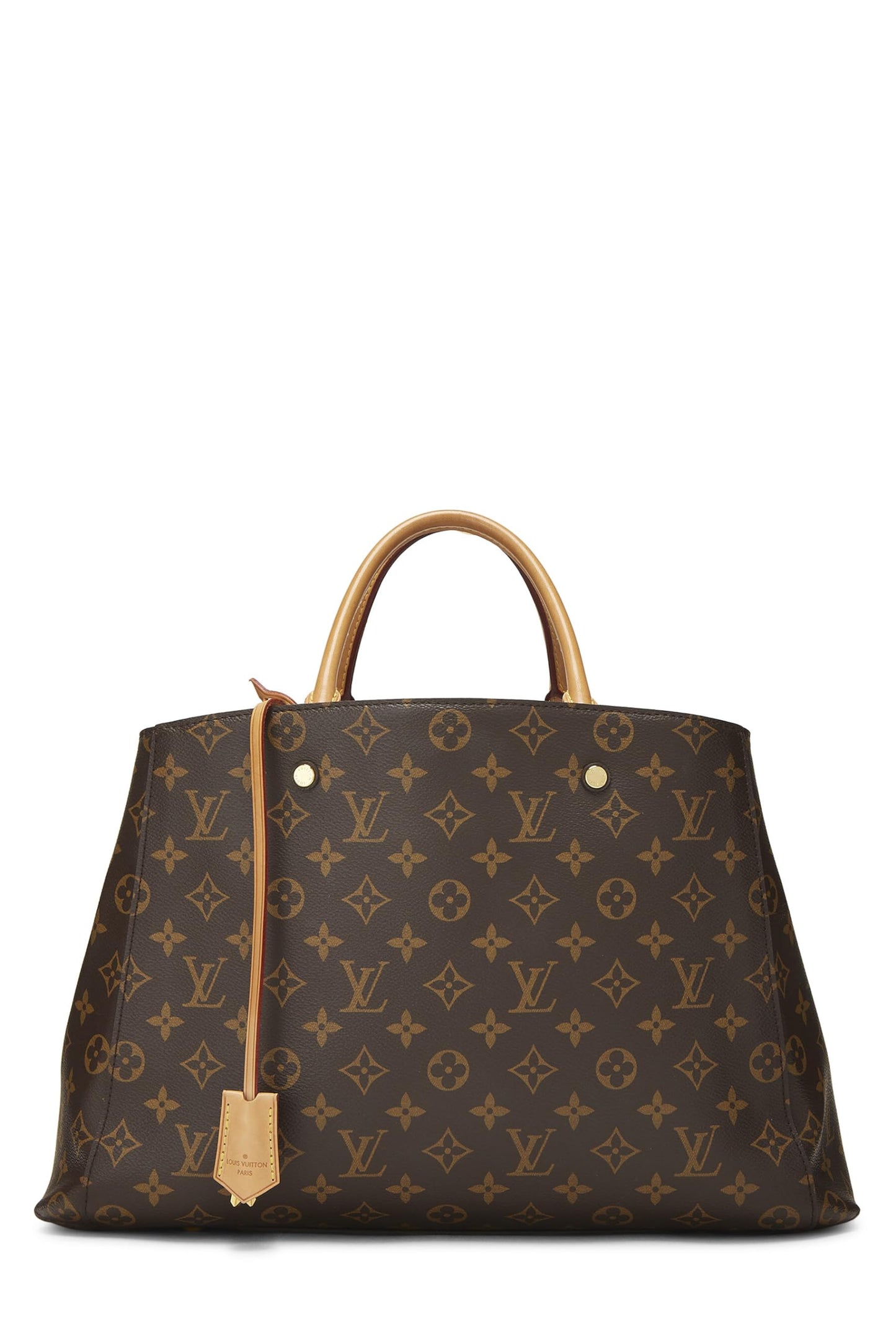 Louis Vuitton, Montaigne GM en toile monogram d'occasion, marron