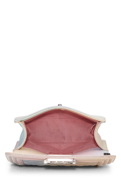 Chanel, sac à main Caviar Boy matelassé Rainbow Small, rose