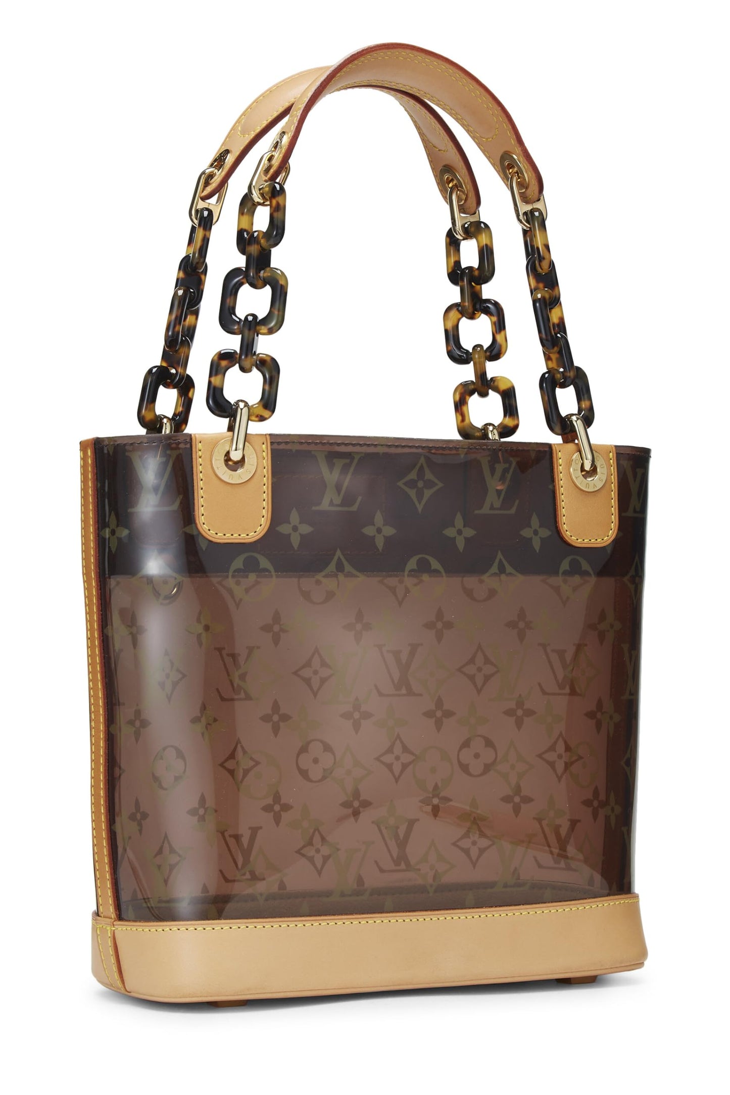 Louis Vuitton, Cabas PM en vinyle Monogram Ambre d'occasion, marron