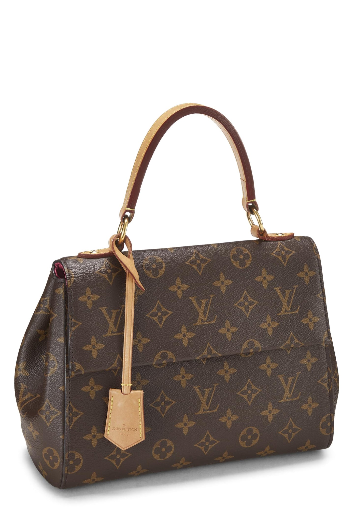 Louis Vuitton, Pre-Loved Monogram Canvas Cluny BB NM, Brown