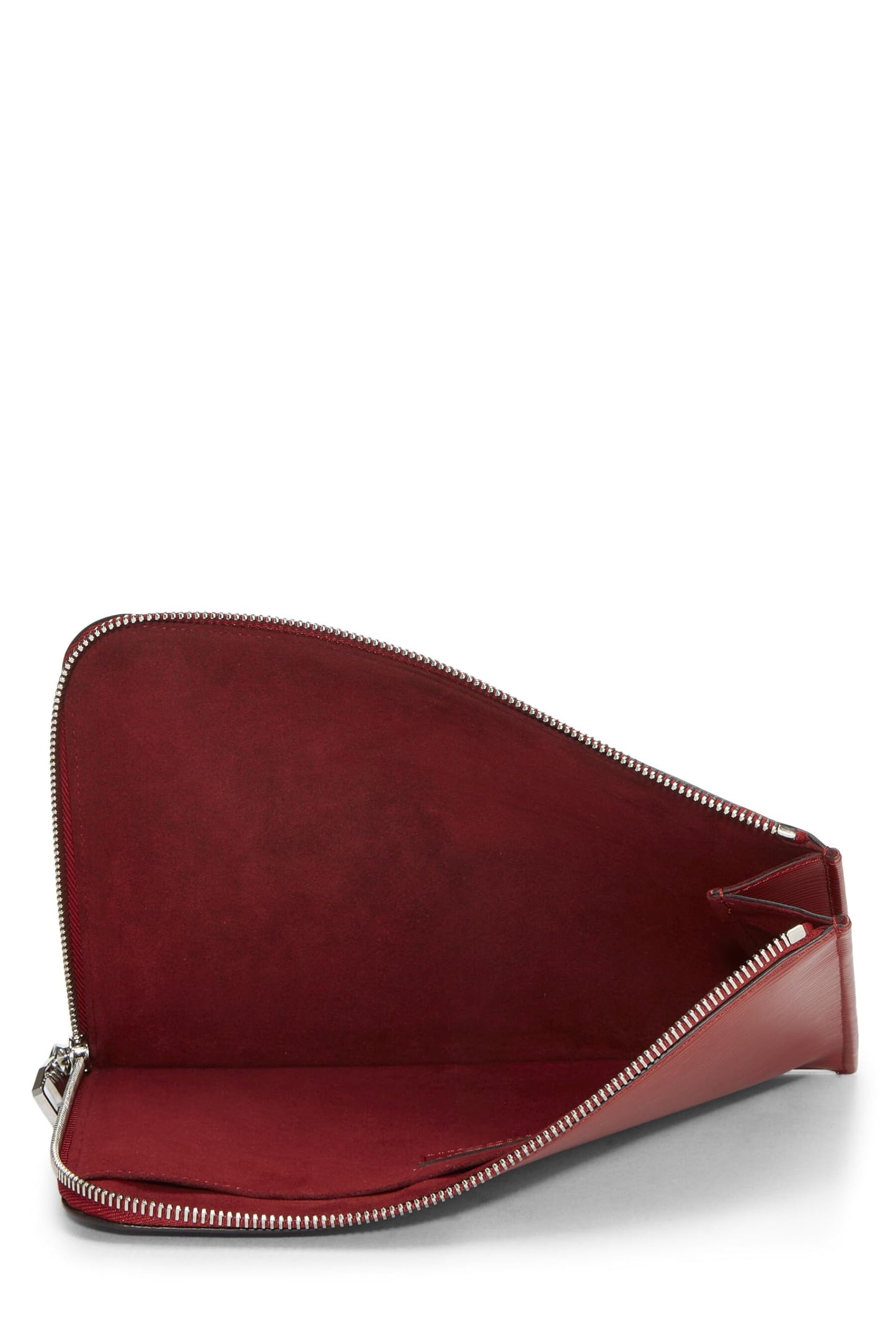 Louis Vuitton, Pre-Loved Rouge Epi Pochette Jour PM, Rojo