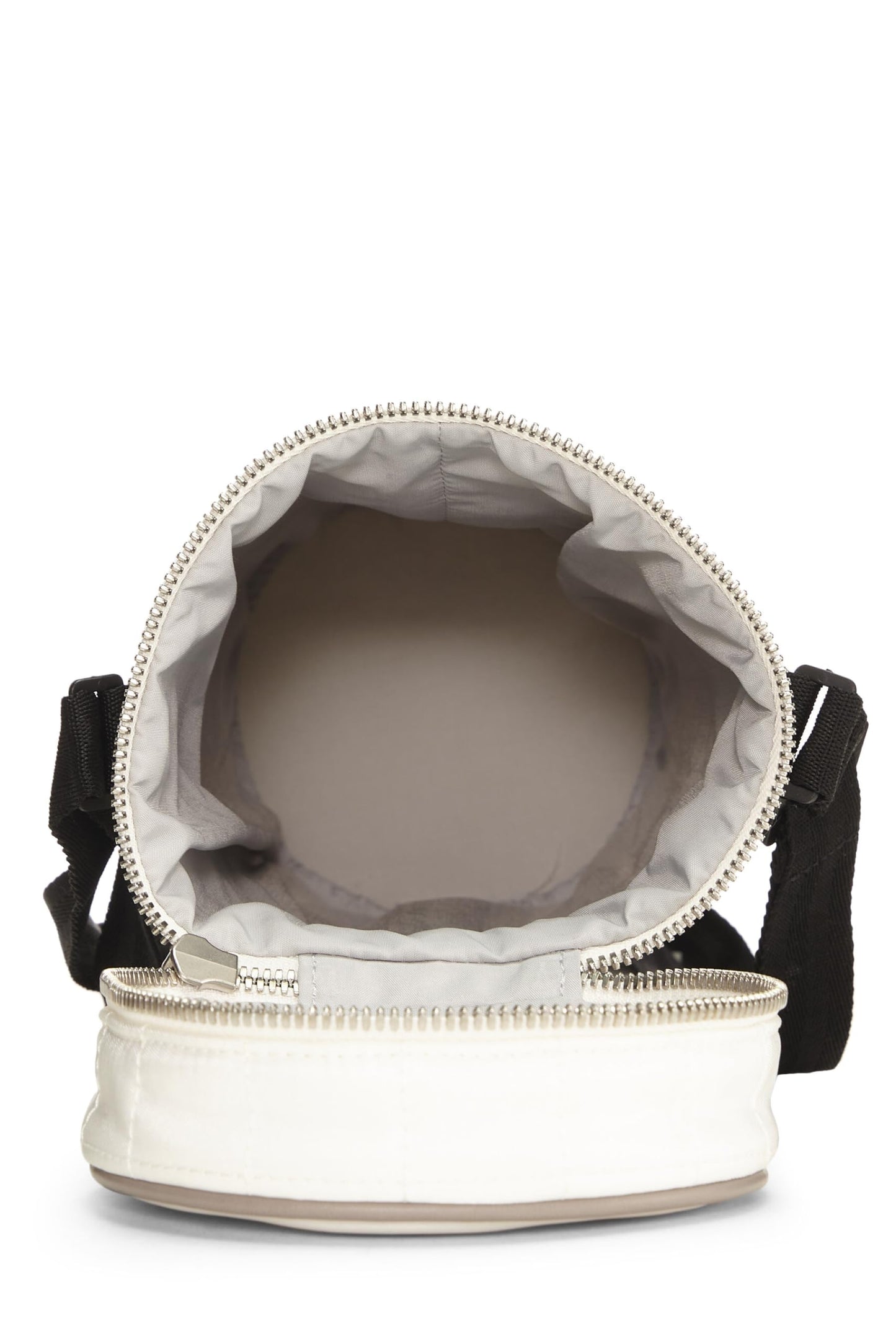 Porte-bouteille Sportline en nylon blanc d'occasion Chanel, blanc