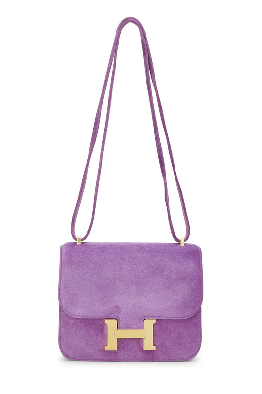 Hermès, Doblis Constance 18 cm d'occasion, Violet