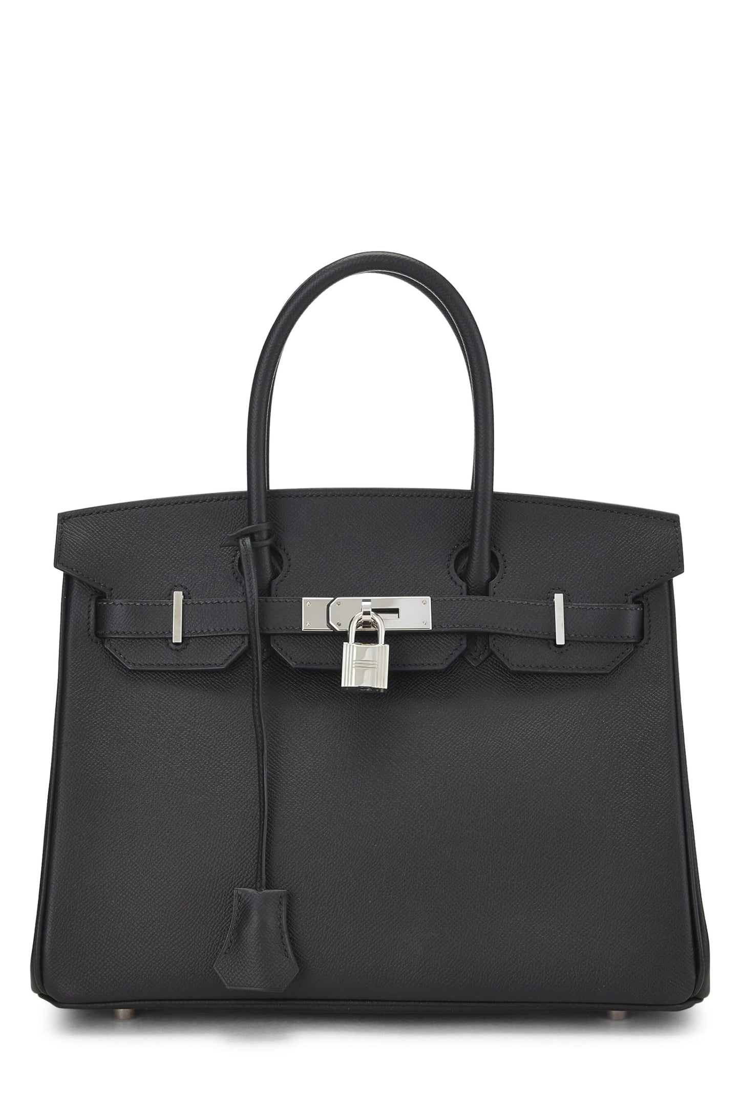 Hermès, Pre-Loved Black Epsom Birkin 30, Negro