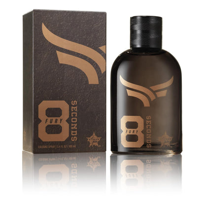 Tru Western PBR 8 Seconds Fury Men's Cologne, 3.4 fl oz (100 ml) - Warm, Intense, Vibrant