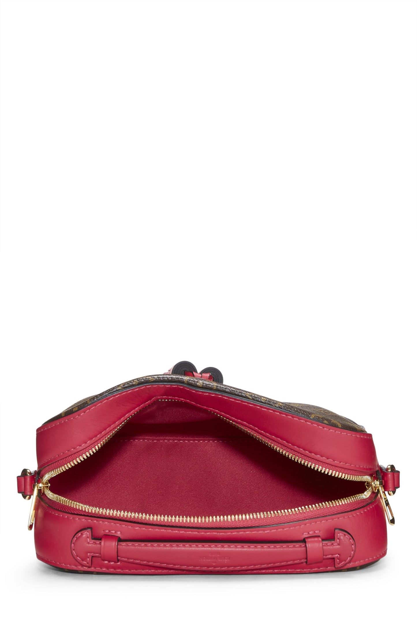 Louis Vuitton, Saintonge de lona con monograma rosa Pre-Loved, Rosa