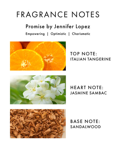 Jennifer Lopez Promise Perfume - une eau de parfum florale et boisée, 50 ml (1,7 FL OZ)