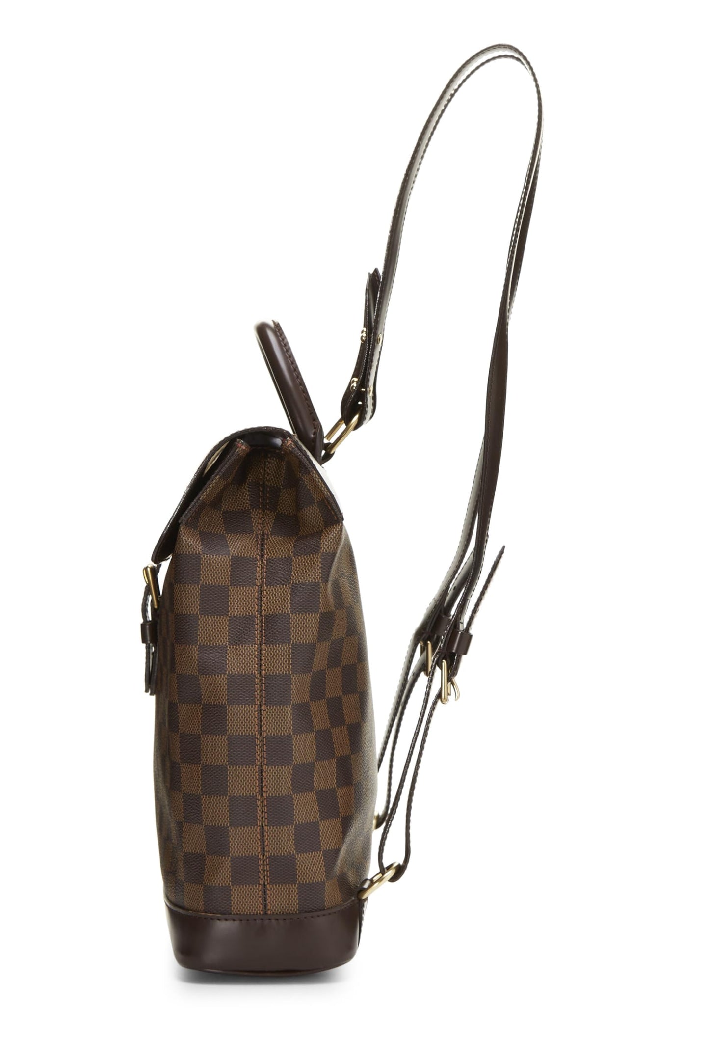 Louis Vuitton, Pre-Loved Damier Ebene Soho, Brown