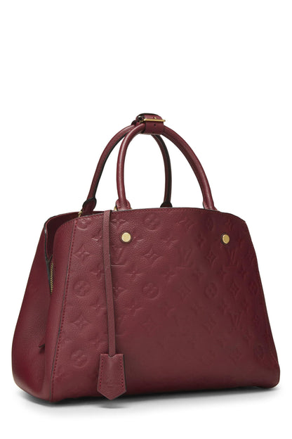 Louis Vuitton, Monogramme Aurore Pré-Aimé Empreinte Montaigne MM, Violet