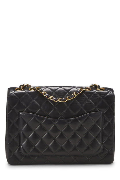 Chanel, Pre-Loved Black Quilted Lambskin Paris Limited Flap Medium, Black