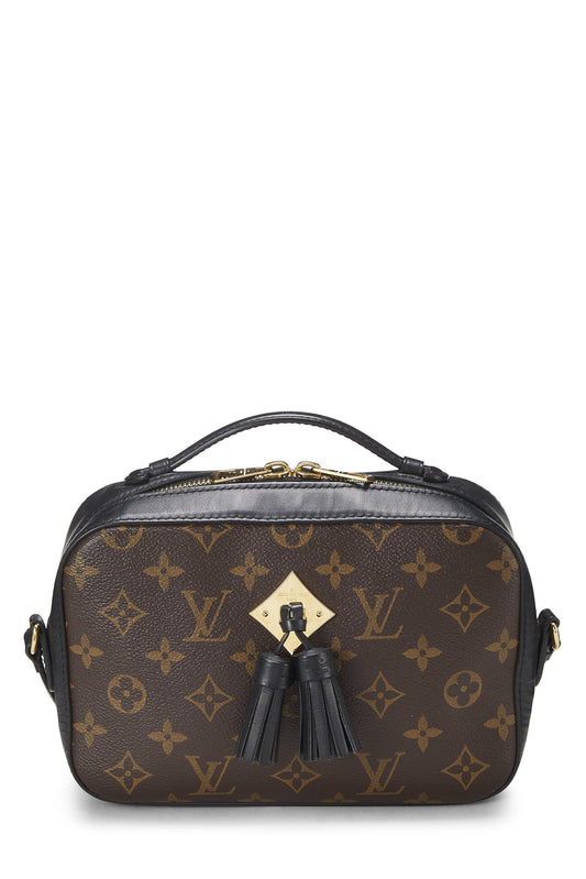 Louis Vuitton, Saintonge en toile monogram noire d'occasion, noir