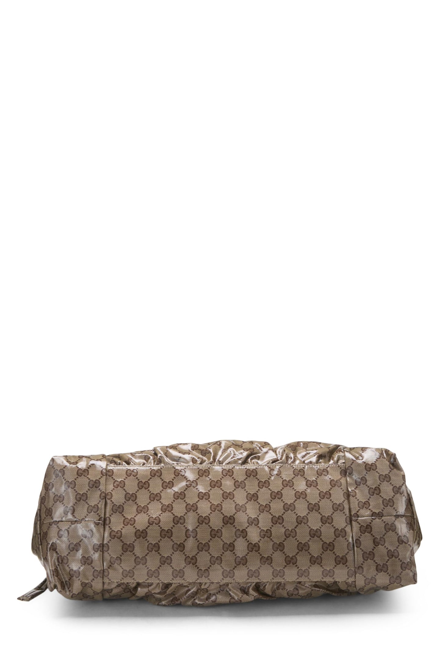 Gucci, sac fourre-tout en toile à cristaux GG marron d'occasion, marron