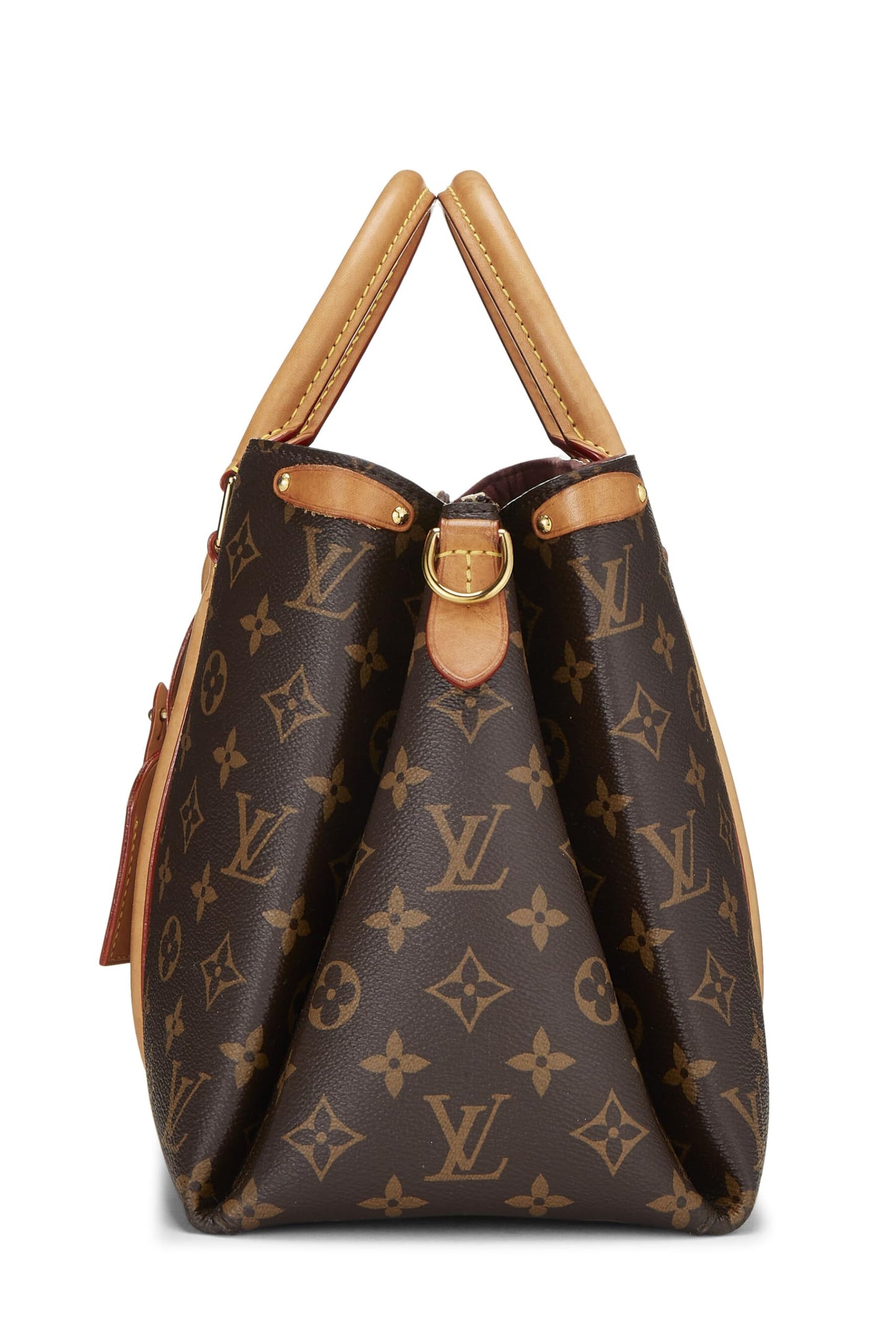 Louis Vuitton, Soufflot MM NM en toile Monogram d'occasion, marron