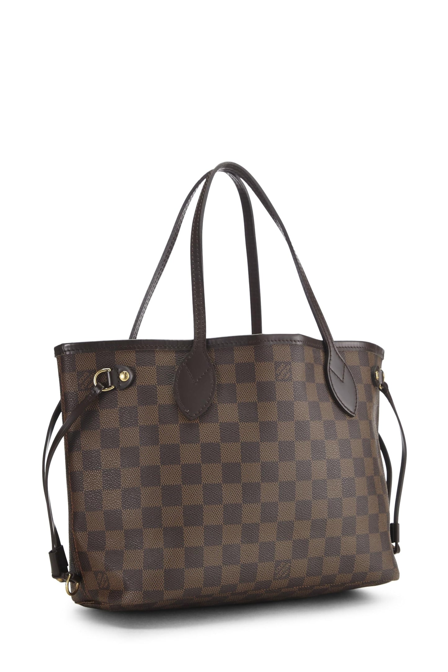 Louis Vuitton, Damier Ebene Neverfull PM pre-amado, Marrón