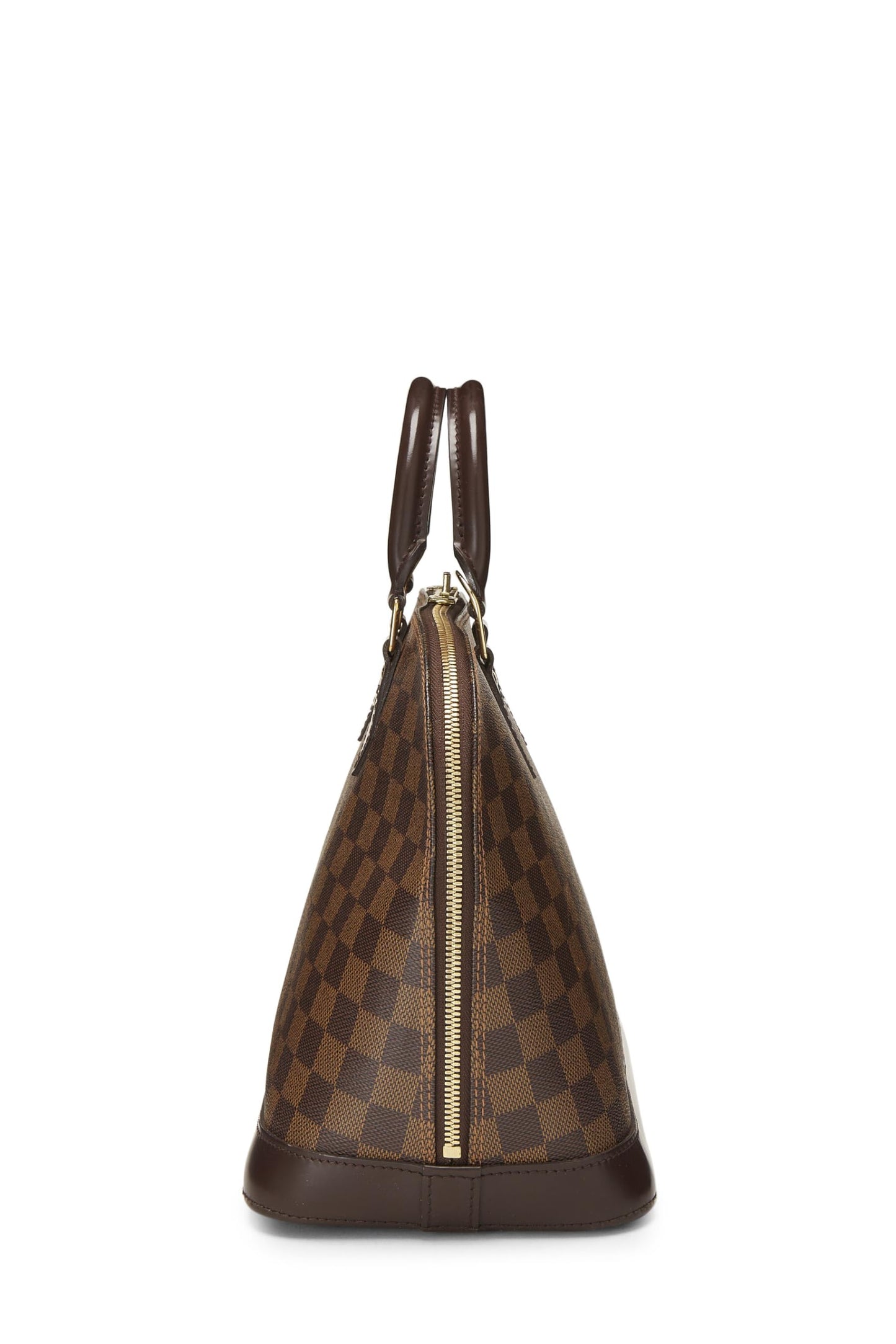 Louis Vuitton, Pre-Loved Damier Ebene Alma PM, Brown