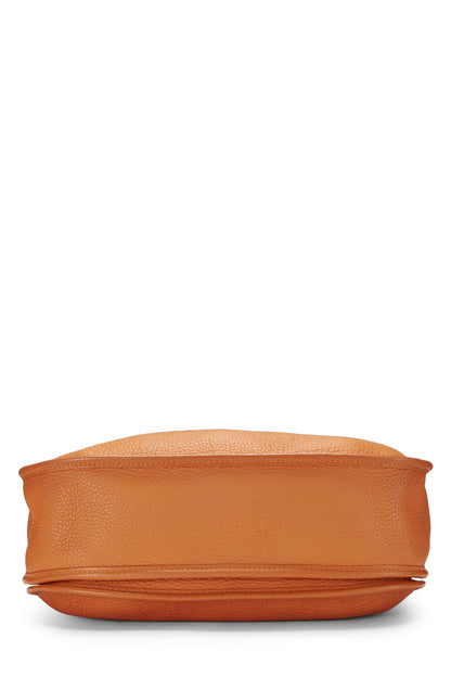 Hermès, Clémence Evelyne III GM Orange d'occasion, Orange