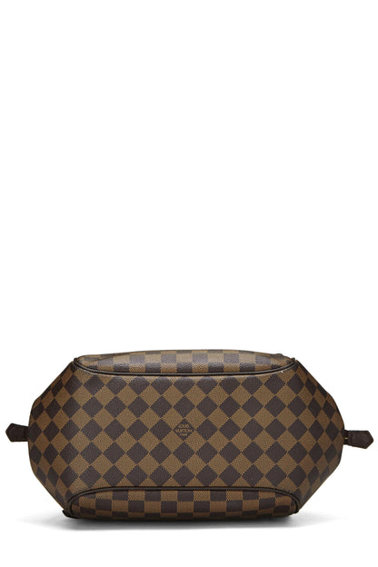 Louis Vuitton, Pre-Loved Damier Ebene Belem MM, Brown